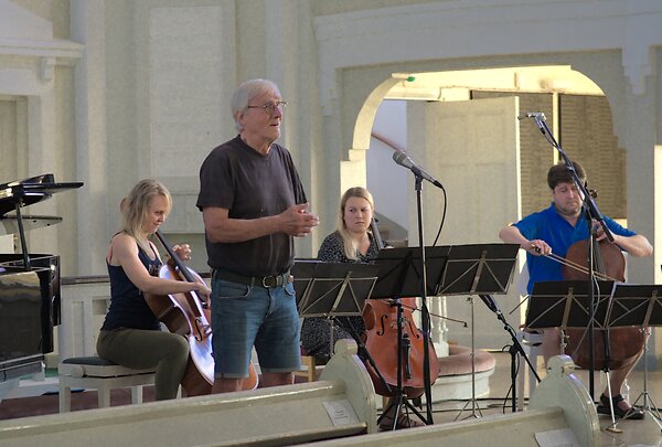 Harjoitukset ennen konserttia