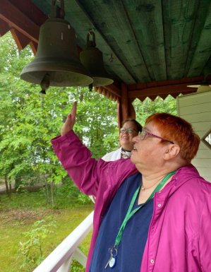 Heli Ojalehto ja Kaarina Särkiluoto