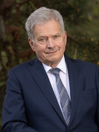 Niinistö Sauli, kuva Matti Porre
